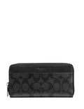Coach Accordion Wallet In Signature Canvas