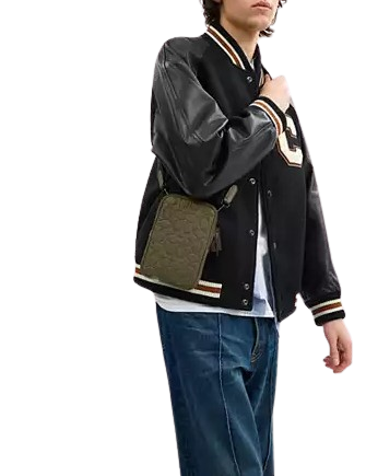 Coach Aden Crossbody Bag In Signature Leather