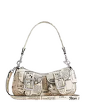 Coach Ashton Shoulder Bag With Newspaper Print