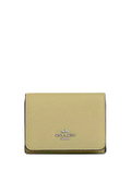 Coach Card Holder Wallet In Signature Canvas