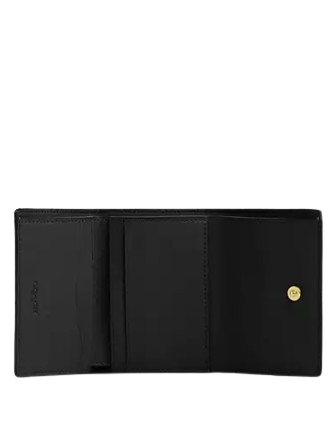 Coach Card Holder Wallet In Signature Canvas