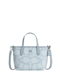 Coach City Mini Tote Bag In Sketch Signature Canvas