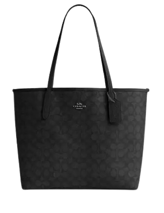Coach City Tote Bag In Signature Canvas