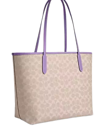 Coach City Tote Bag In Signature Canvas