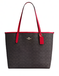 Coach City Tote Bag In Signature Canvas