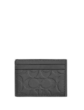 Coach Compact Billfold Wallet In Signature Leather