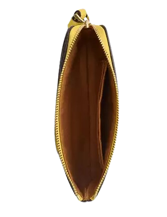 Coach Corner Zip Wristlet