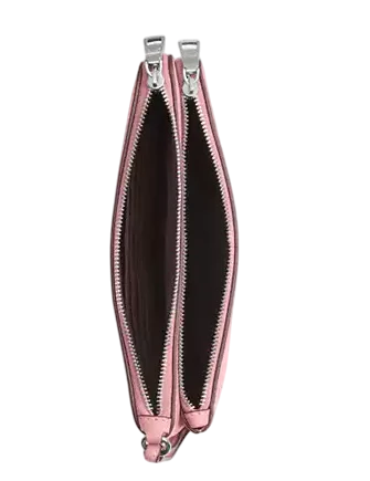 Coach Double Zip Wallet With Star Print