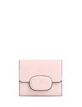 Coach Eliza Small Wallet With Leather Covered Closure