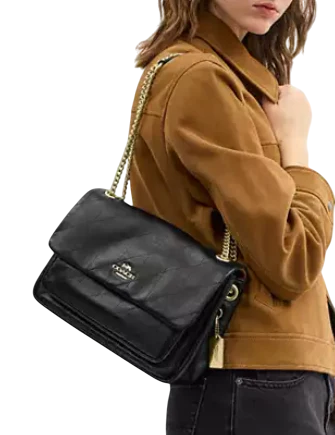 Coach Elodie Crossbody Bag With Quilting