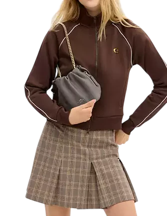 Coach Faye Mini Drawstring Bag With Quilting