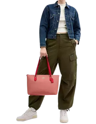 Coach Gallery Tote Bag In Colorblock