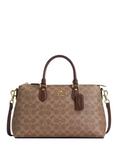 Coach Georgia Satchel Bag In Signature Canvas