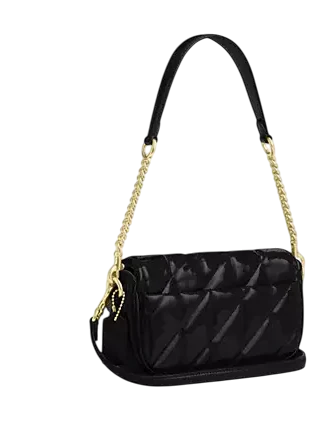 Coach Hailey Flap Bag With Quilting