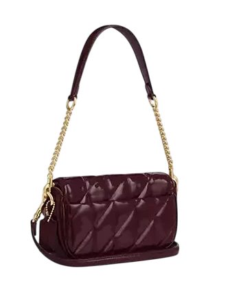 Coach Hailey Flap Bag With Quilting