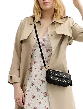 Coach Hailey Flap Bag With Rivets