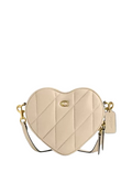 Coach Heart Crossbody Bag With Quilting