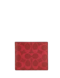 Coach Id Billfold Wallet In Signature Canvas