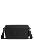 Coach Jack Small Flap Crossbody Bag In Signature Canvas