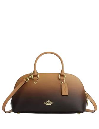 Coach Lara Satchel Bag With Ombre