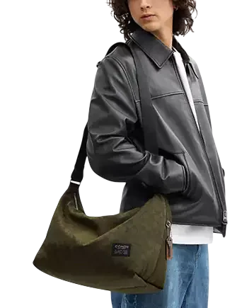Coach Leo Crossbody In Signature Nylon