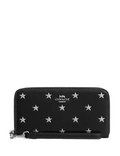 Coach Long Zip Around Wallet With Star Print