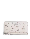 Coach Long Zip Around Wallet With Star Print