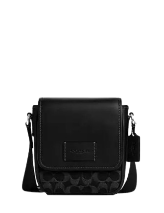 Coach Lucas Crossbody Bag In Signature Denim
