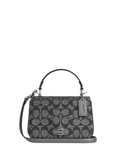 Coach Lysa Top Handle Bag In Signature Canvas