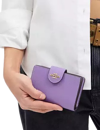 Coach Medium Corner Zip Wallet