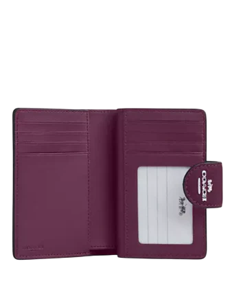 Coach Medium Corner Zip Wallet
