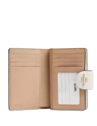 Coach Medium Corner Zip Wallet With Sketch Print