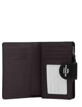 Coach Medium Corner Zip Wallet With Star Print
