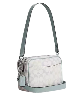 Coach Mini Carey Crossbody Bag In Signature Canvas