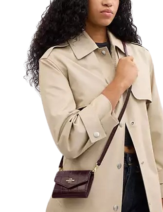 Coach Mini Envelope Wallet With Strap