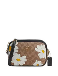 Coach Mini Jamie Camera Bag In Signature Canvas With Floral Print