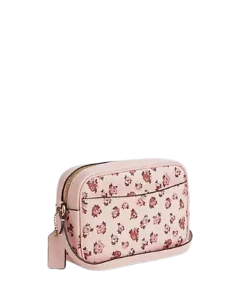 Coach Mini Jamie Camera Bag With Rose Print