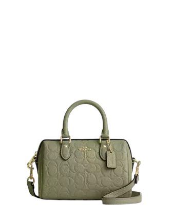 Coach Mini Rowan Crossbody Bag In Signature Leather