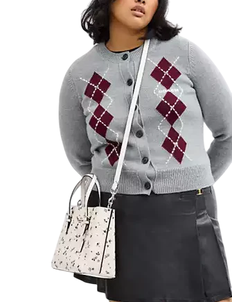 Coach Mollie Tote Bag 25 With Star Print