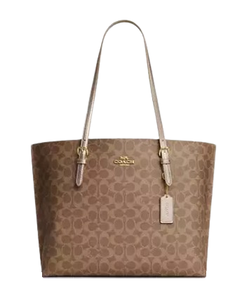Coach Mollie Tote Bag In Signature Canvas