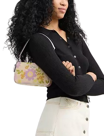 Coach Nolita 19 In Signature Canvas With Floral Print