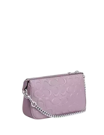 Coach Nolita 19 In Signature Leather With Heart Charm
