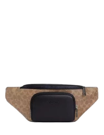 Coach Racer Belt Bag In Signature