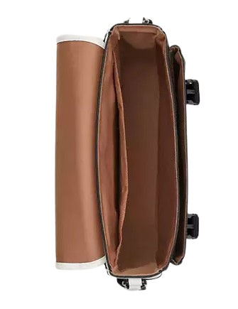 Coach Racer Messenger Bag In Blocked Signature Canvas
