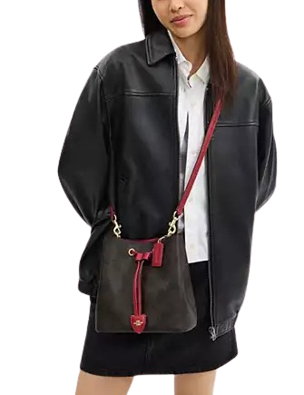 Coach Rowan Bucket Bag In Maxi Signature Canvas