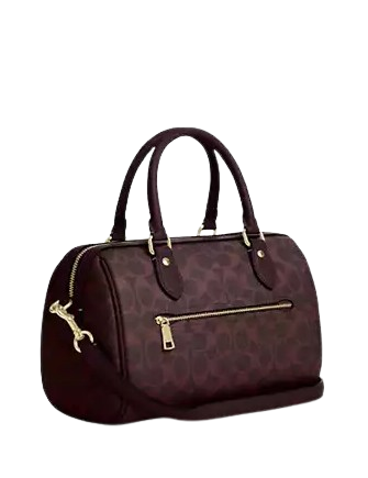 Coach Rowan Satchel Bag In Signature Canvas