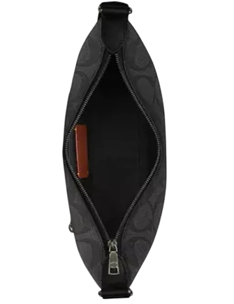 Coach Small Finn Crossbody Bag With Pouch In Maxi Signature Canvas