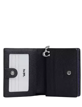 Coach Snap Wallet In Signature Canvas