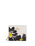 Coach Snap Wallet With Floral Print