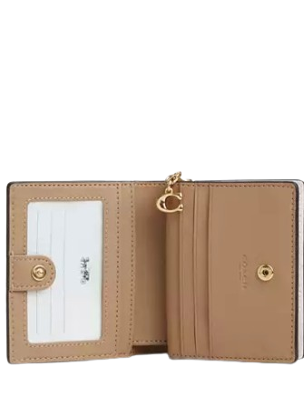 Coach Snap Wallet With Lips Print